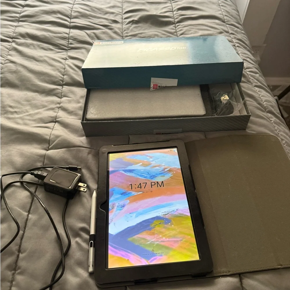 PicassoTab Black Tablet